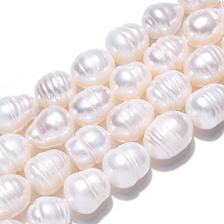 Нити из натурального культивированного пресноводного жемчуга PEAR-N012-10D