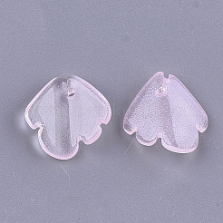 Прозрачный лак окрашенные стеклянные подвески&nbsp;GLAA-S183-08A