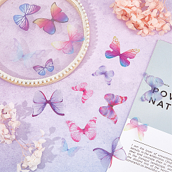 160 шт. 16 стиля полиэфирной ткани крылья поделки украшения DIY-SC0019-37