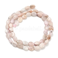 Натуральный розовый морганит бисер нитей G-H335-N01-6x8mm