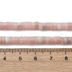 Натуральный розовый опал бусы пряди G-L624-I18-2x4mm