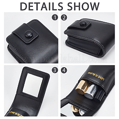 Сумки для хранения губной помады из искусственной кожи AJEW-WH0165-86B