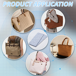 Прямоугольное фетровое дно сумки&nbsp;AJEW-WH0460-132