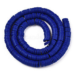 Полимерной глины ручной работы бисер нитей CLAY-R089-6mm-112