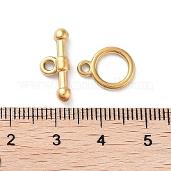 Ионное покрытие (IP) 304 нержавеющая сталь кольцевые застежки-тоглы&nbsp;STAS-A092-09G-G