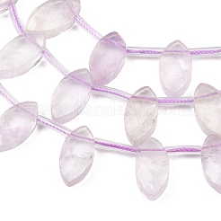 Природный аметист нитей бисера&nbsp;G-P607-A05-01