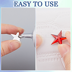 300шт акриловые кабошоны OACR-GF0001-11B