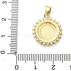 Латунные микро проложить кубического циркония подвески&nbsp;KK-A282-06A-G