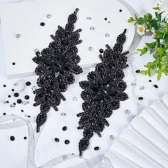 Цветок стекло кристалл стразы аппликации&nbsp;DIY-WH0304-643A