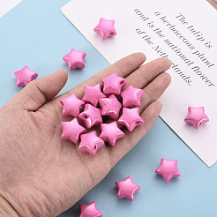 Непрозрачные акриловые бусины&nbsp;MACR-S372-02B-26