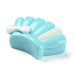 Непрозрачные кабошоны из смолы&nbsp;LS-RESI-E046-02F