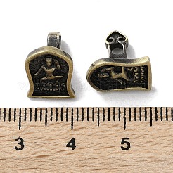 Тибетский стиль латунные бусины&nbsp;KK-M284-65AB