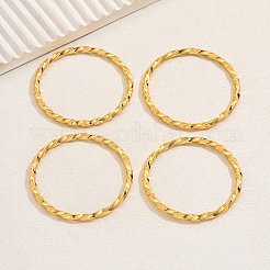 4 шт. элегантный набор из цинкового сплава витых браслетов для женщин&nbsp;IW6232-2