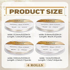 4 рулон 4 видов круглой медной проволоки&nbsp;CWIR-LP0001-04S