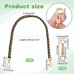1 шт. черная цепь для кошелька из искусственной кожи&nbsp;FIND-AR0006-37