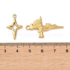 10 шт. подвески из нержавеющей стали 304&nbsp;STAS-P426-08G