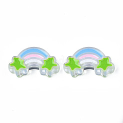 Прозрачные акриловые бусины&nbsp;X-TACR-S117-15