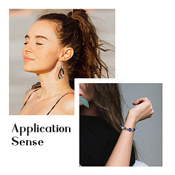 100 шт. 10 бусины в тибетском стиле европейские FIND-KS0001-17