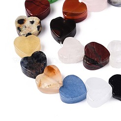 Натуральные и синтетические смешанные каменные бусы пряди G-T142-73