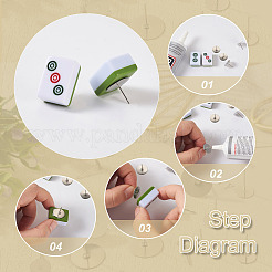 400 шт. фурнитура для сережек-гвоздиков из нержавеющей стали 304 8 размера STAS-CD0001-31