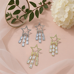 2 пара двухцветных эмалевых сережек-гвоздиков&nbsp;EJEW-HY0001-20