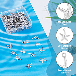 120 шт. подвески из хирургической нержавеющей стали 316&nbsp;STAS-DC0016-12