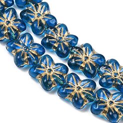 Чешские прессованные стеклянные бусины GLAA-I061-19