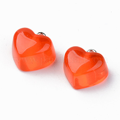 Прозрачные смоляные подвески RESI-R429-30