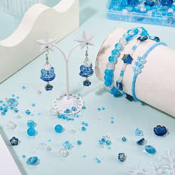 Прозрачная краска-спрей и стеклянные бусины с эффектом кракелюра&nbsp;GLAA-TA0003-45