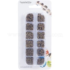 Латунные разрезные кольца и латунное кольцо помощник KK-PH0034-52AB