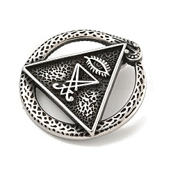 Подвески из хирургической нержавеющей стали 316 с изображением Люцифера STAS-E212-77AS