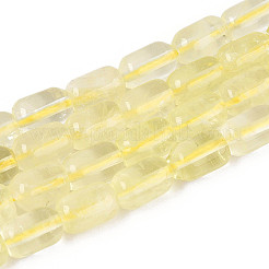 Естественный лимонный кварц нитей бисера G-G980-52B