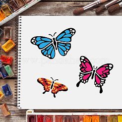 Пластиковые многоразовые шаблоны трафаретов для рисования DIY-WH0172-247