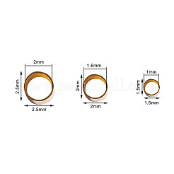 Spacer бисер латунные&nbsp;KK-CJ0001-12