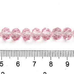 Прозрачная краска для запекания стеклянные бусины нити DGLA-A034-T8mm-D09