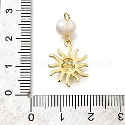 Латунные микро проложить кубического циркония подвески&nbsp;KK-Z093-26G