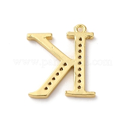 Подвеска из латуни с микропаве из кубического циркония KK-H449-76G-05