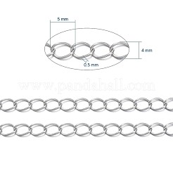 Латунные витой цепочки CHC-Q001-5x4mm-P