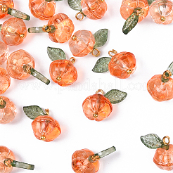 20 шт. Прозрачные стеклянные подвески&nbsp;PALLOY-YW00094