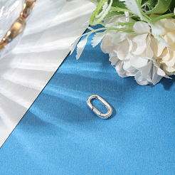 1 шт. s925 стерлингового серебра пружинные затворные кольца&nbsp;STER-BBC0008-50C