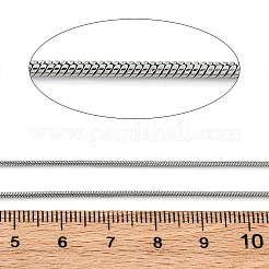 Круглые цепи-змейки из нержавеющей стали марки 304 CHS-L001-163-0.9mm-P01