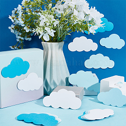 120 шт. крафт-бумага в форме облака&nbsp;DIY-OC0014-DD