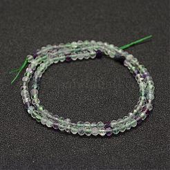 Природного флюорита бисер нитей G-F460-16
