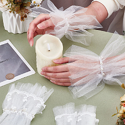 4 шт. 2-х видов кружевных нарукавников&nbsp;AJEW-GA0008-16