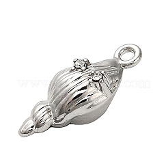 Подвески из сплава и страза&nbsp;FIND-A051-04B-P