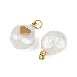 Натуральные кеши жемчужные подвески STAS-Z136-01G-04