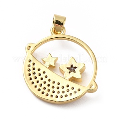 Стойки обшивки латунь микро проложить Циркон подвеску&nbsp;KK-E281-10G