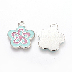 Подвески из эмали и сплава&nbsp;LS-EAP073Y-4