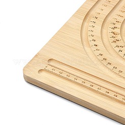Прямоугольные доски для дизайна деревянных браслетов&nbsp;TOOL-YWC0003-03A