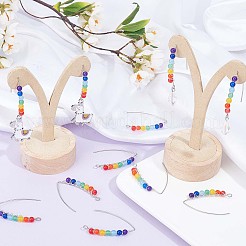 10 пара украшений для чакр&nbsp;EJEW-CN0001-01